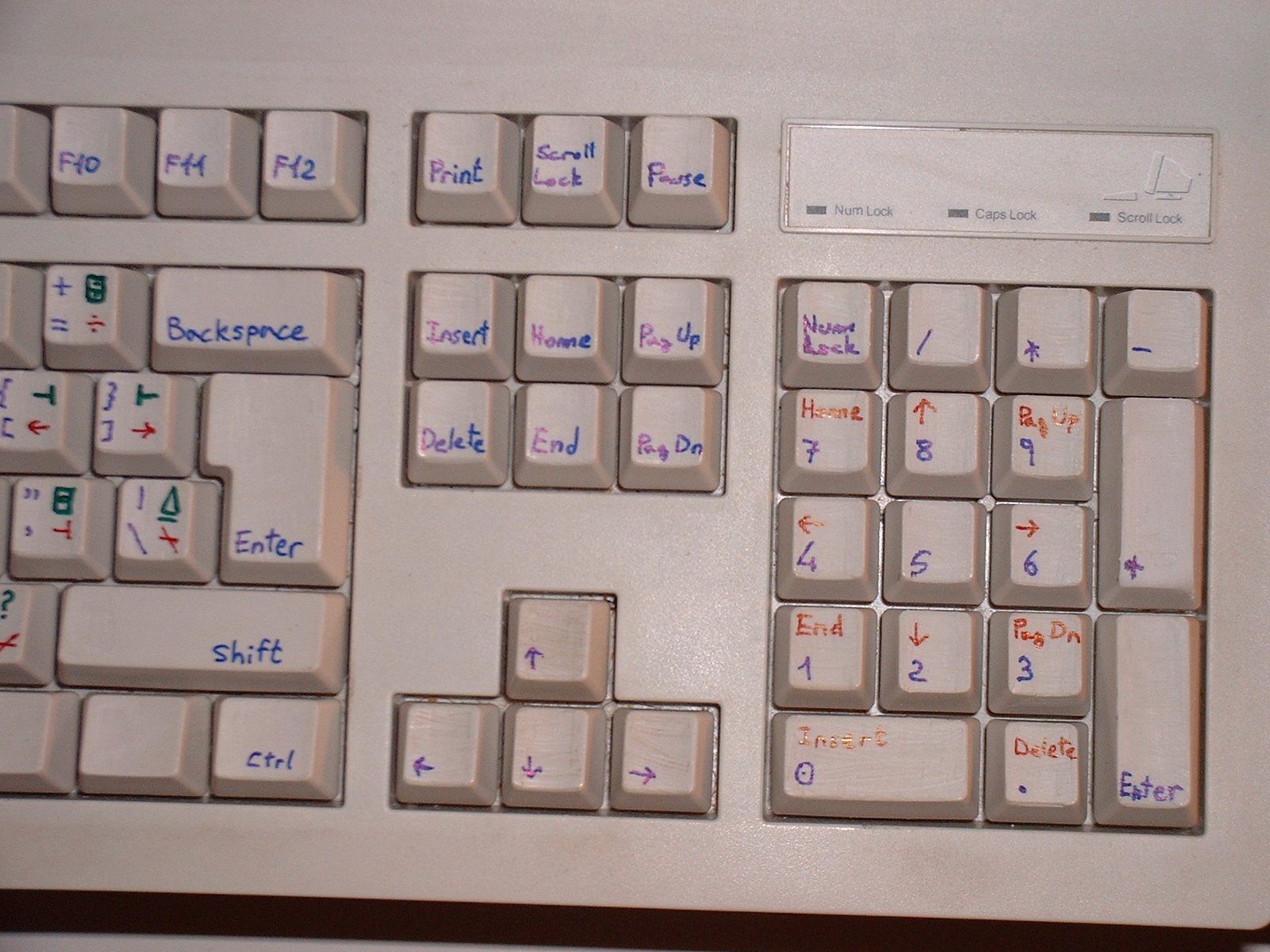 My hand-made APL keyboard from 2006, image 5 of 5