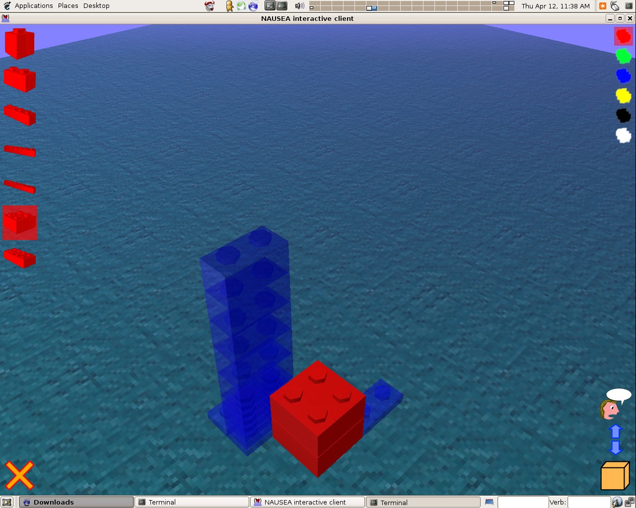 Screenshots from the NAUSEA Project, image 3 of 3
